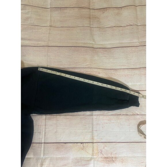 Vintage Thrasher Unisex Black Hooded Skater Sweater Skateboarding - Medium - Picture 9 of 12